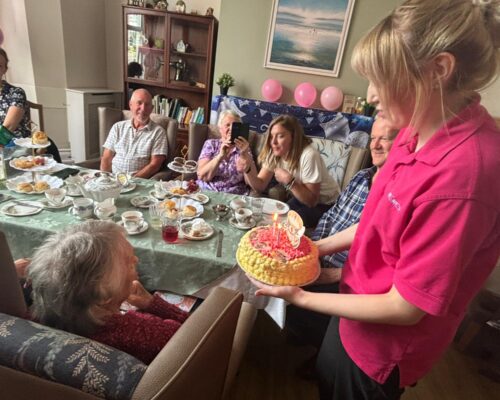 Family birthday celebrations in full swing