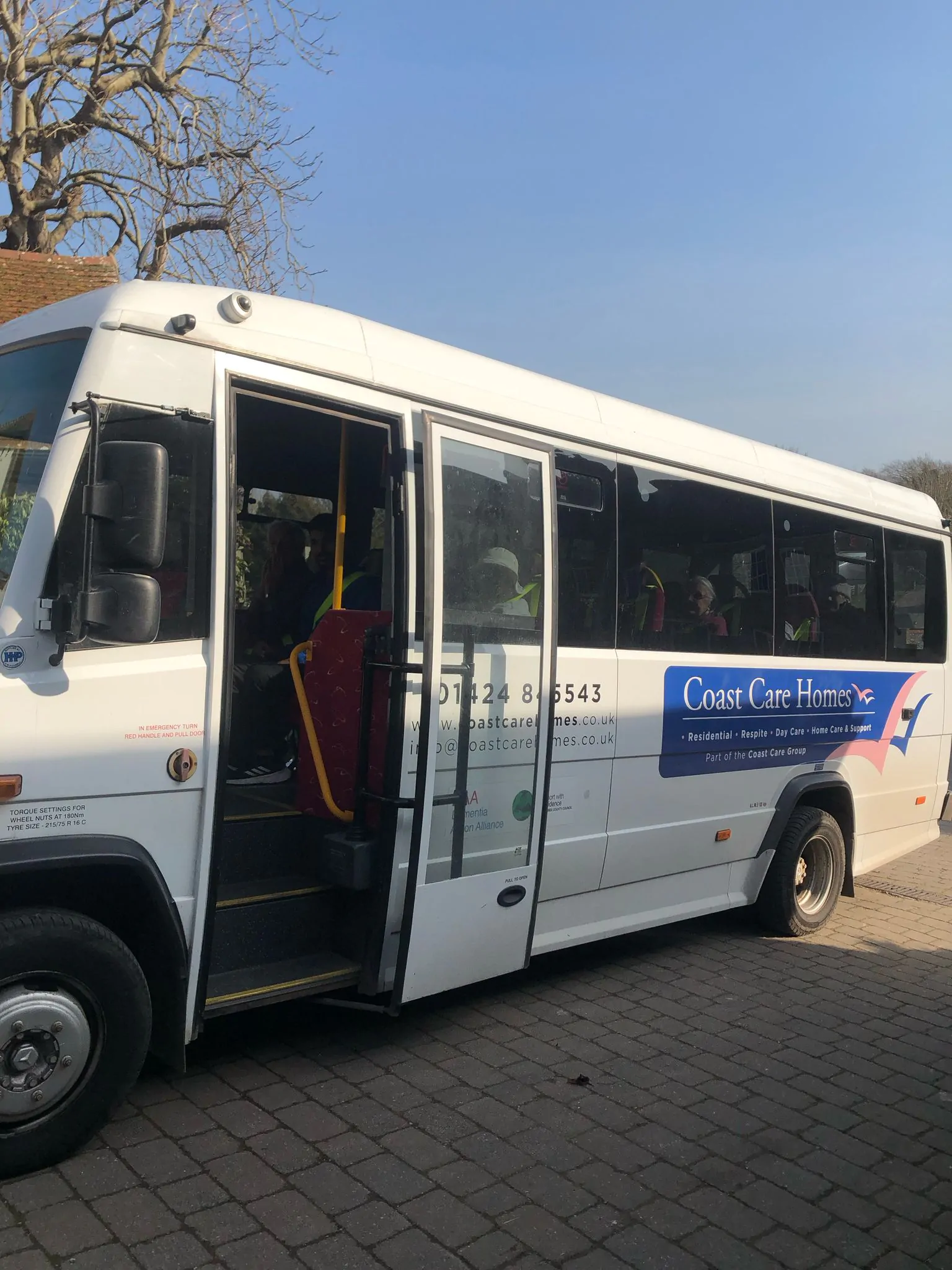 Coast Care Home's van
