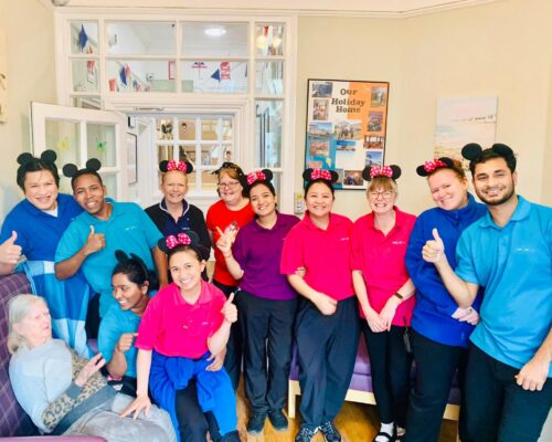 Group photo for Disney Day