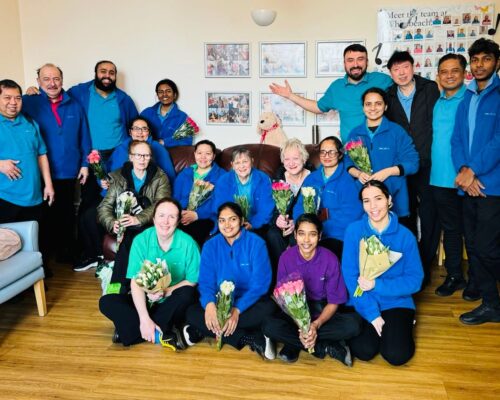 Group photo for International Women's Day