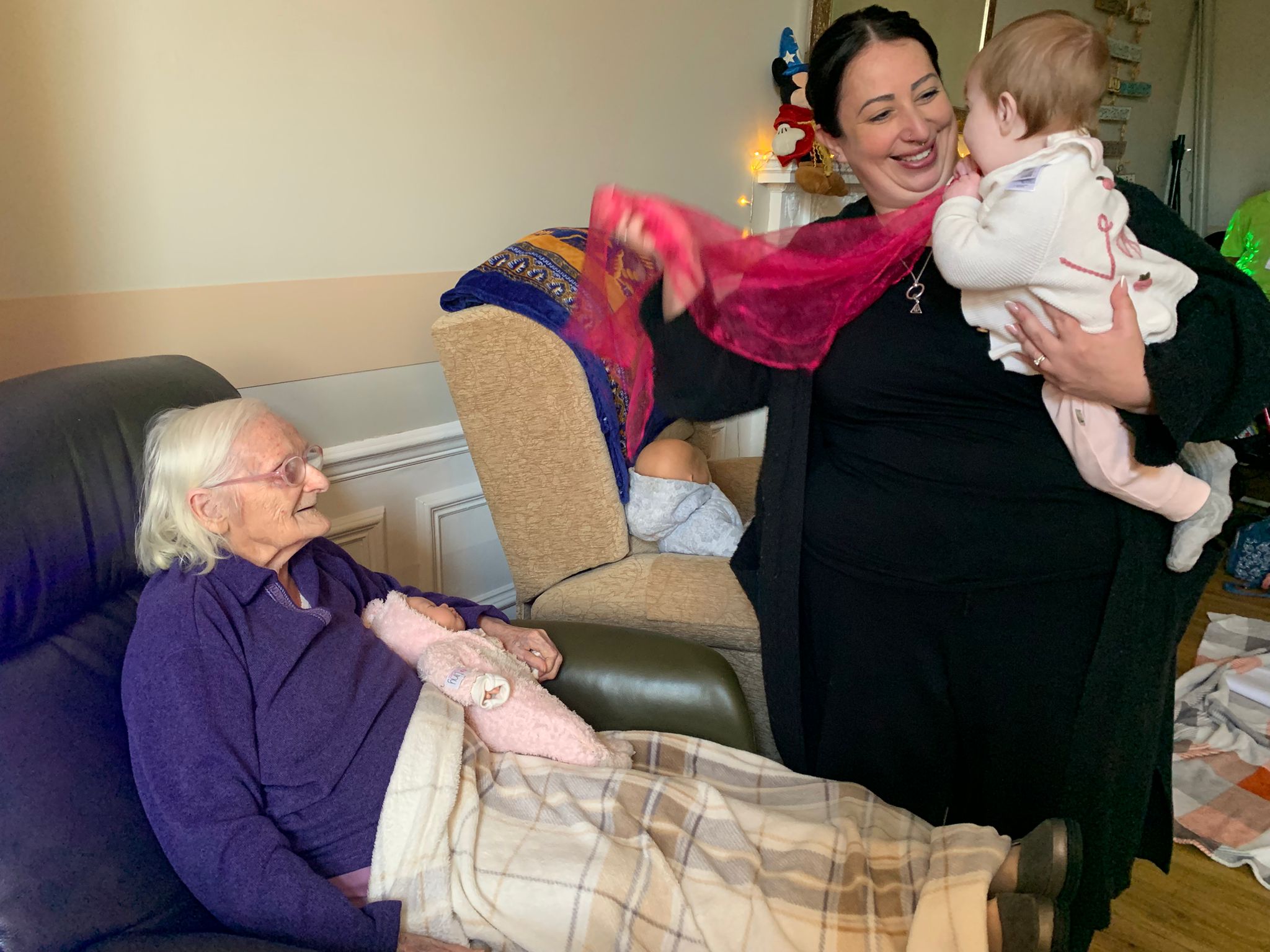 Visits from parent and child group